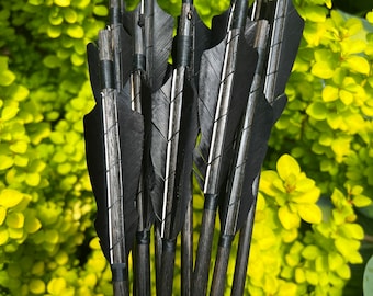 Flechas de utilería estilo elfo oscuro