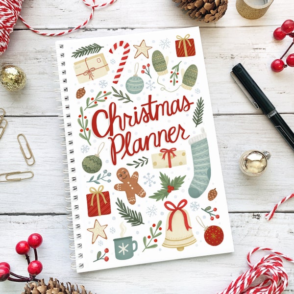 Christmas Planner, Gift Tracker, Stocking Stuffers, Holiday Planner, Budget, Christmas Gift List, Christmas To Do List