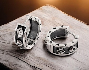 Poker Earring