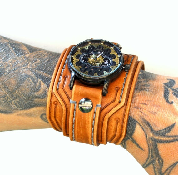 Nemesis leather hotsell watch bands