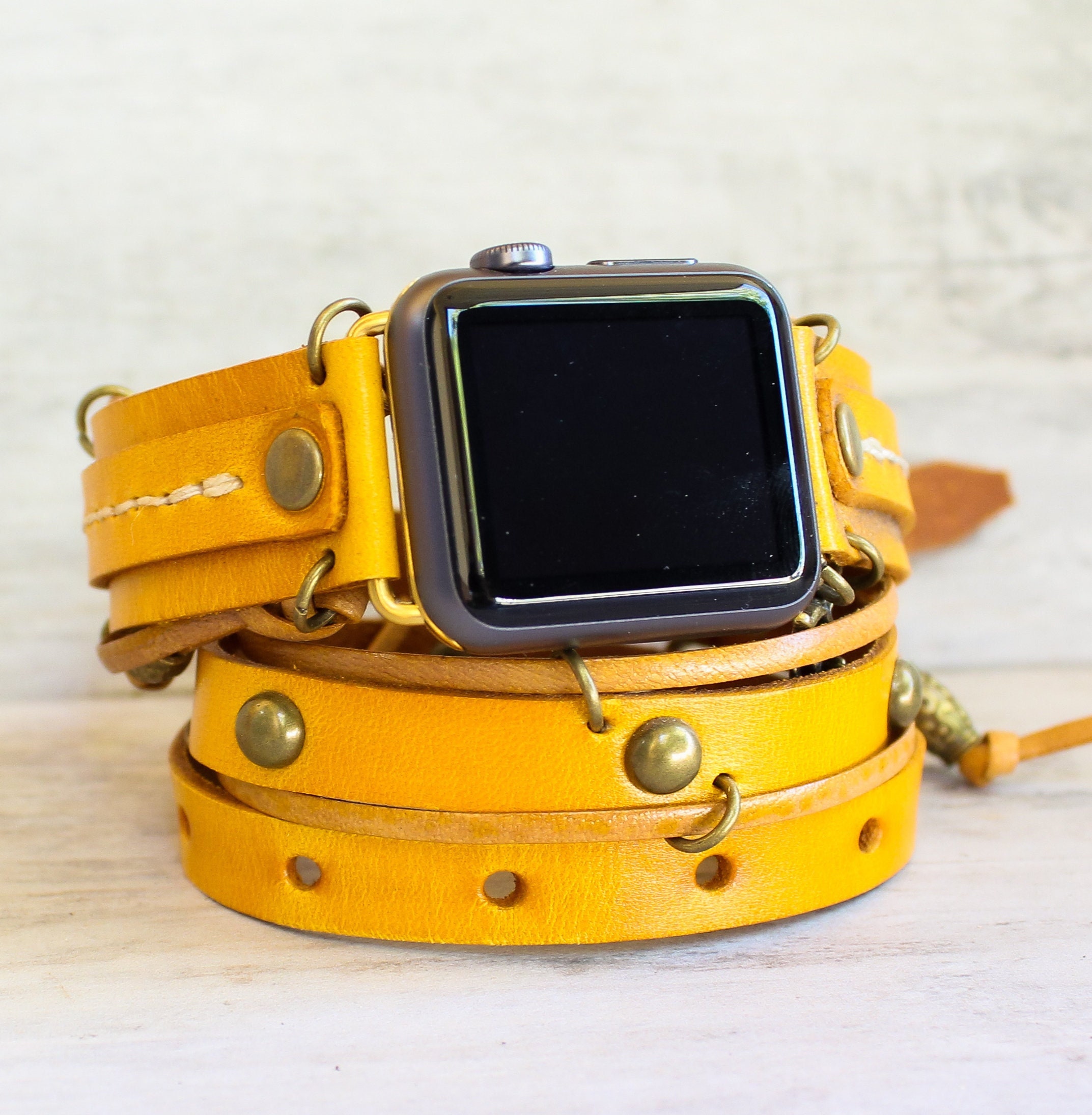Yellow Apple Watch 38mm for Women Apple Watch Strap - Etsy