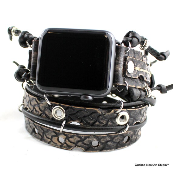 Steampunk apple watch best sale band
