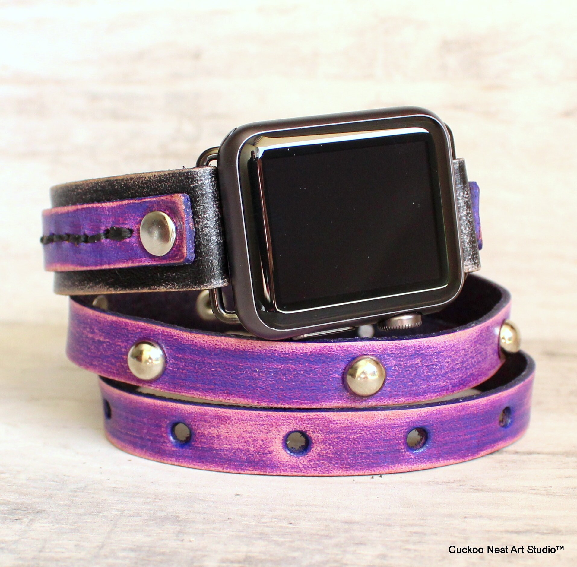 purple apple watch band 44mm