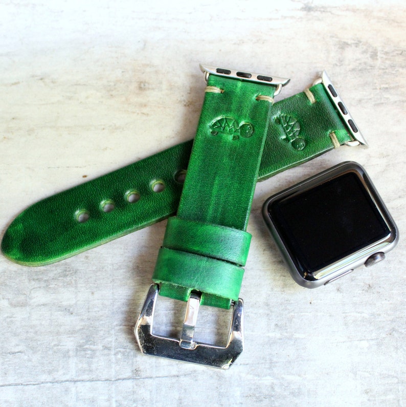 green apple watch band 42mm