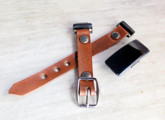 SLIM Leather Fitbit Band Fitbit Inspire 2 Band Leather Fitbit Inspire HR Strap Women Fitbit Band Leather Strap Leather Watch Band Brown Etsy UK
