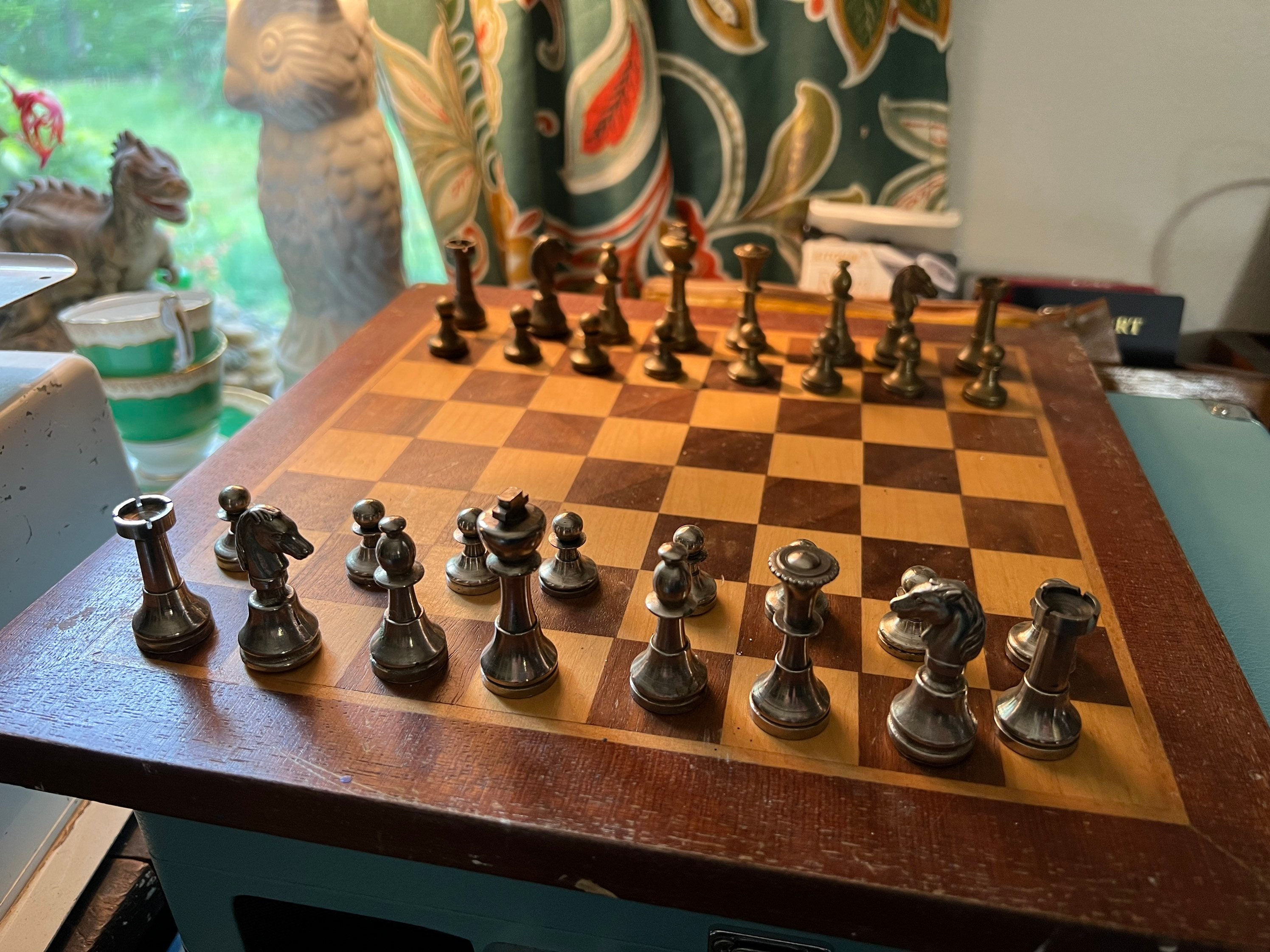 Masonic Chess Set 3D Printed 