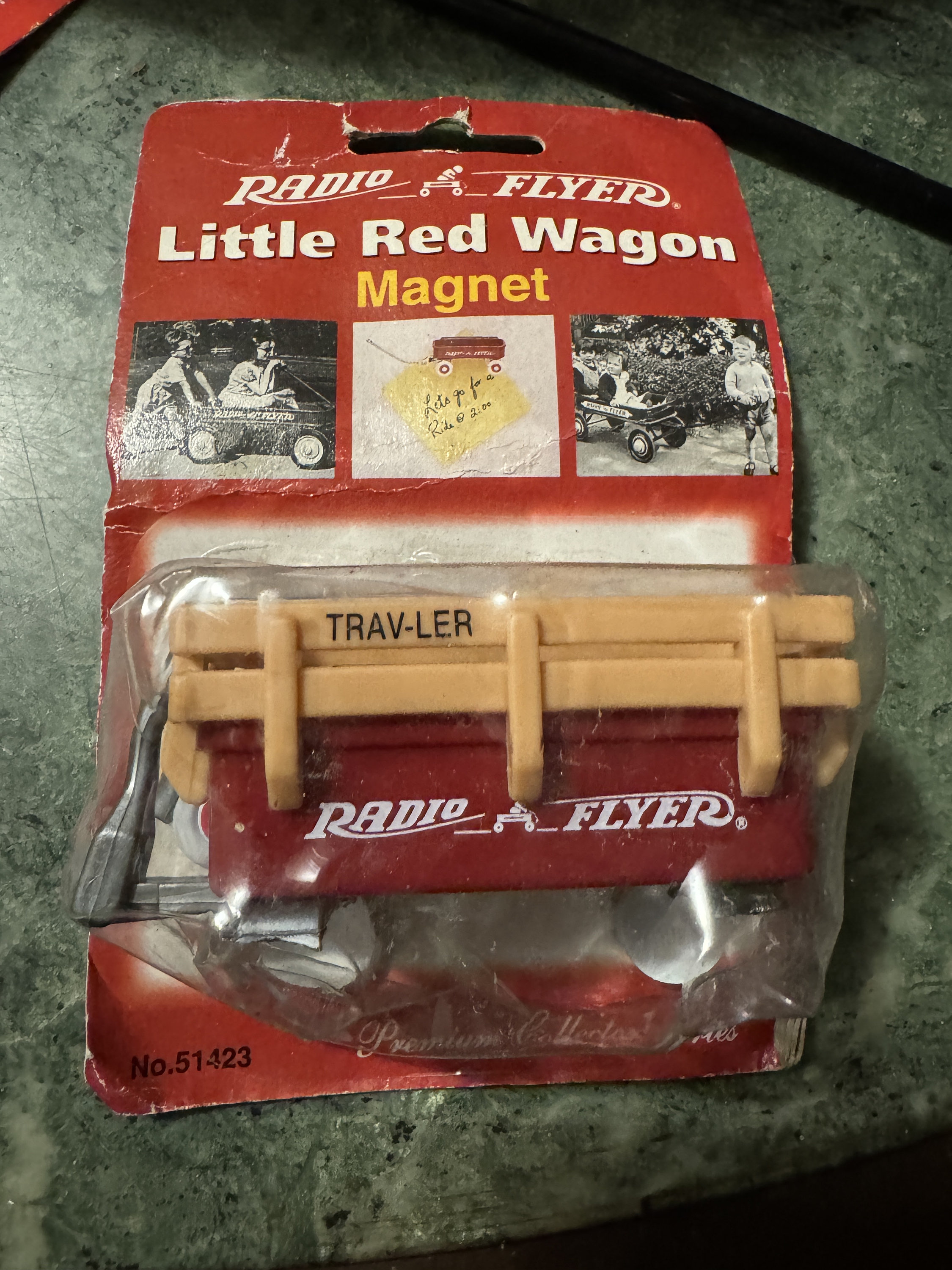 Vintage in Package 1997 Radio Flyer Miniature Trav-ler Wagon 
