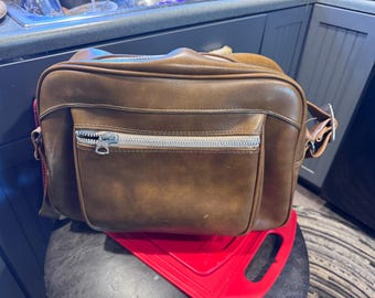 Vintage 1970s American Tourister Luggage Carry On Shoulder Overnight Bag