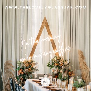 Wedding Neon Sign | Custom Neon Sign | Neon Sign | Neon Light | Room Decor Aesthetic | Personalized Gifts | Wall Decor | Home Decor