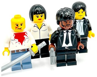 Pulp Briction Classic Style Minifigure Set