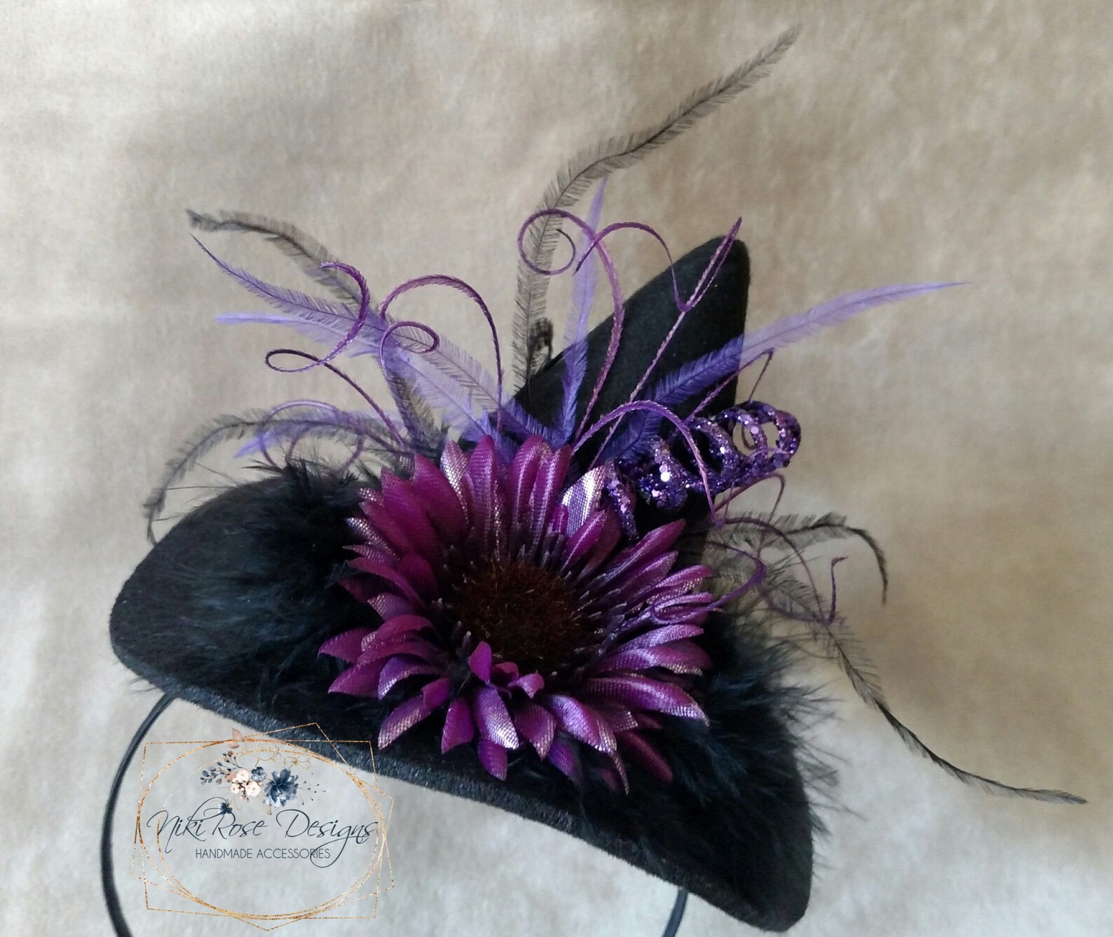 Mini Witch Hat Fascinator Choose Your Style Fall Harvest - Etsy