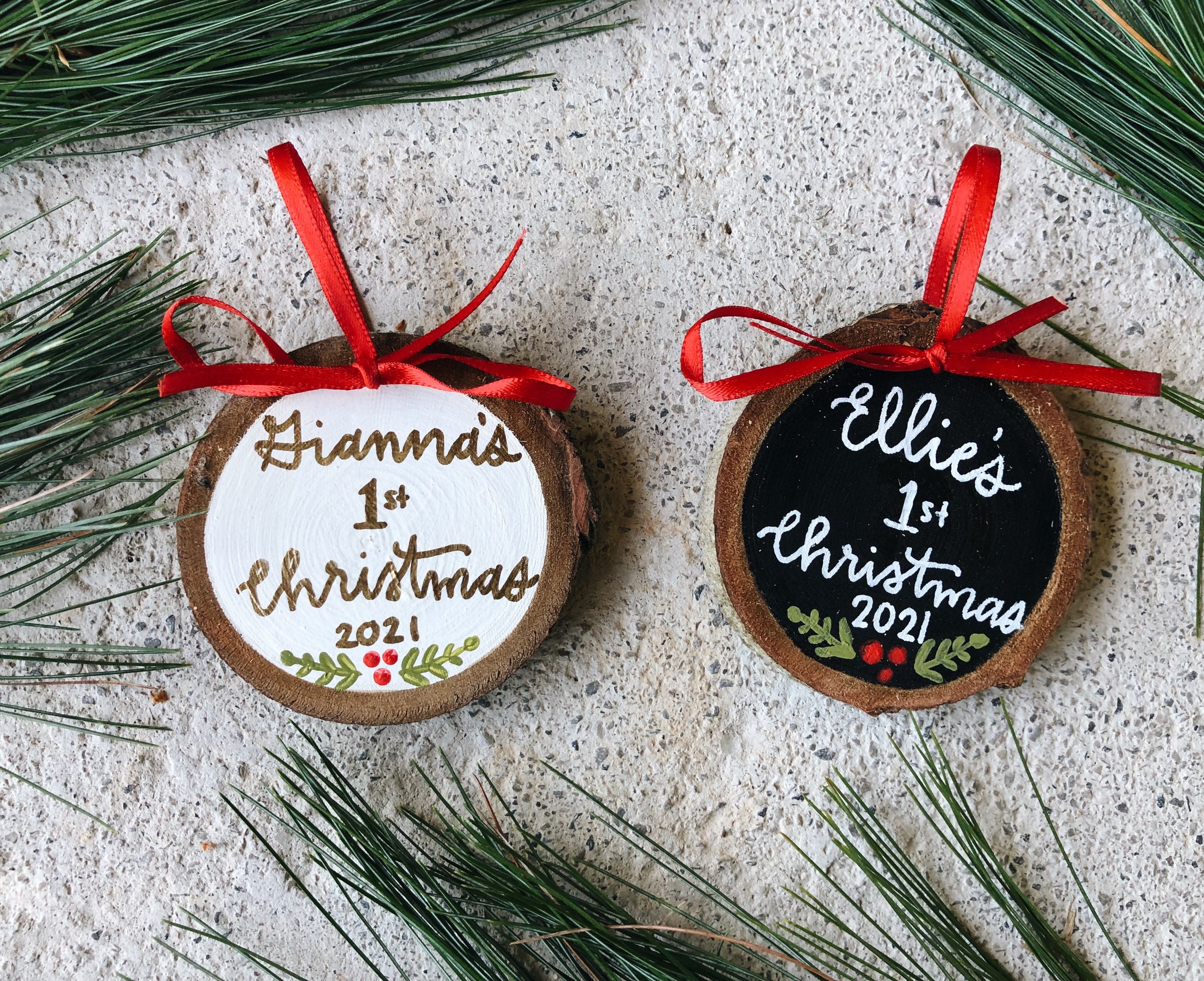 Baby's First Christmas Ornament - Etsy