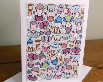 Goose Game Inspired Greetings Card - Birthday Card - Geeky Card