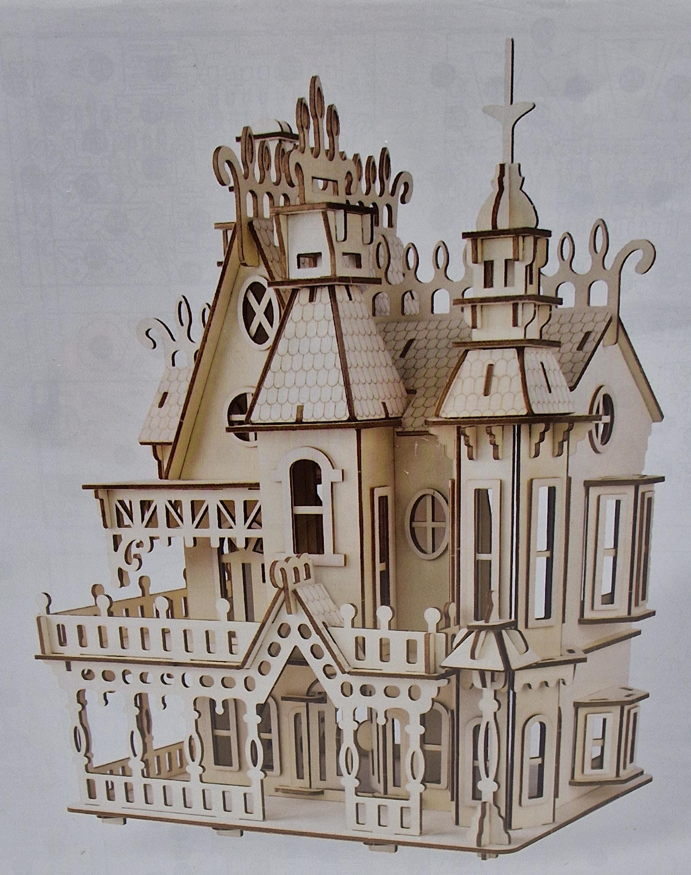 ジグソーパズル QUEEN MARYS DOLLS HOUSE 木枠付き 完成品
