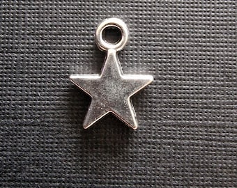 Set of 3 star charms