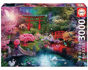 3000ピースパズル：日本庭園 - Educa - 新品（オリジナルパッケージ