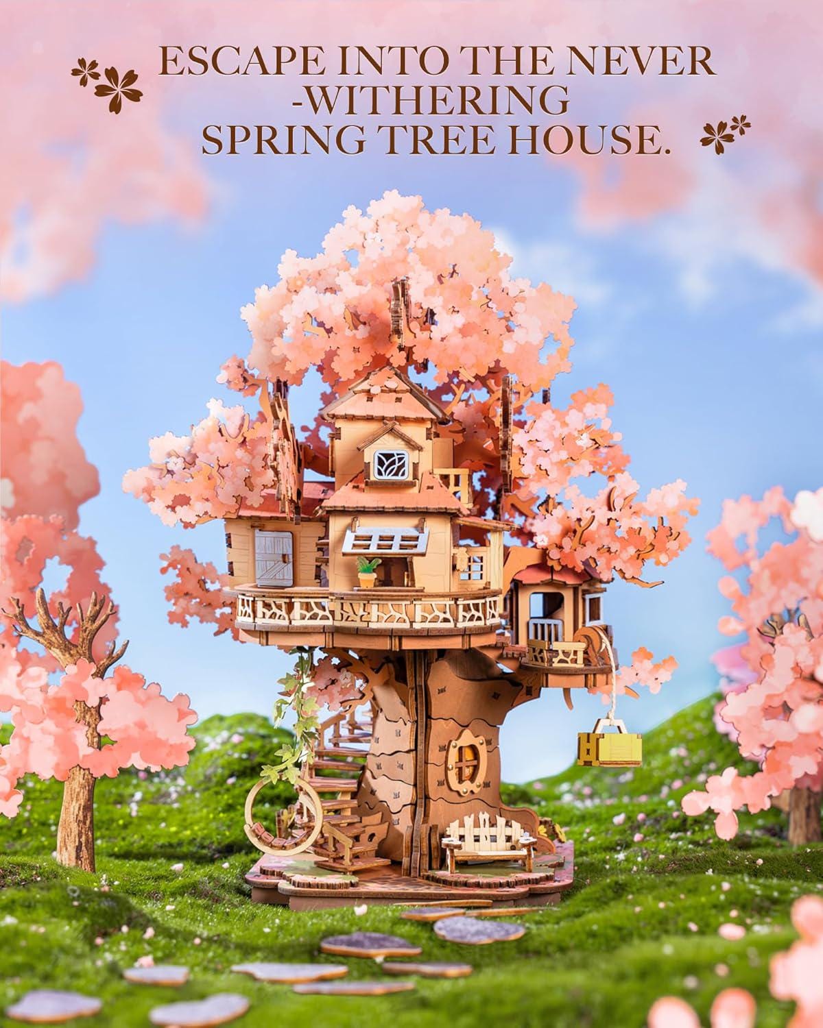 DIY Assembly Kit - Sakura Tree House - Etsy