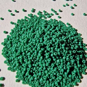 Rocailles di vetro da 2 mm - VERDE