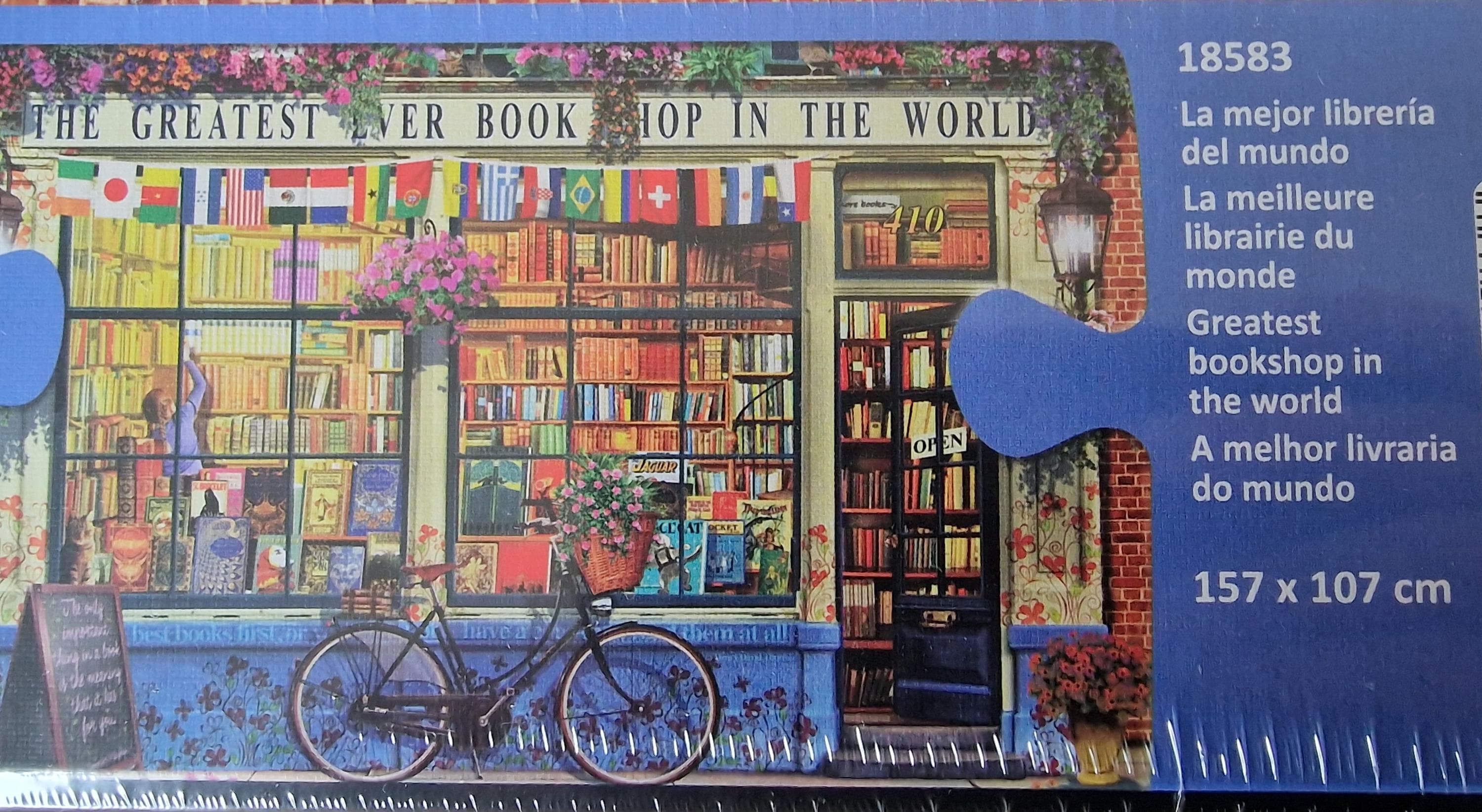 Puzzle 5000 pièces : La meilleure librairie du monde - Educa - NEUF dans son emballage d'origine - Canada