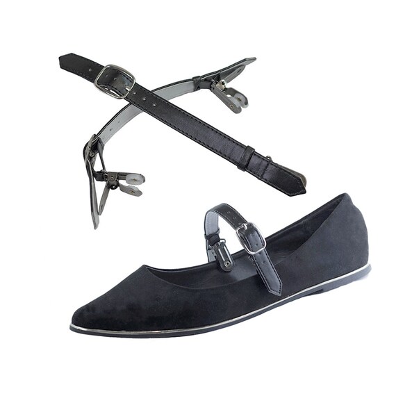 Double Clip Detachable Shoe Straps for 