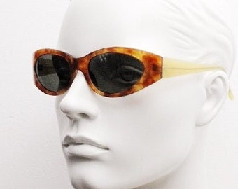 KINGSEVEN Retro Sonnenbrille Rund - Polarisiert - John Lennon Style - Schwarz