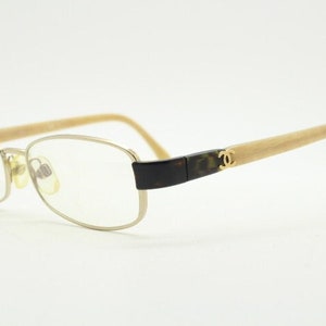 Chanel Eyeglasses 3057 C.713 Brown/black/gold Rectangular -  Ireland