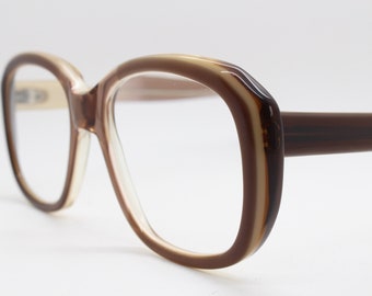 Nerd Thick Striking Vintage MEITZNER Gray Glasses Brille Eyeglasses Lunettes Occhiali Gafas Bril