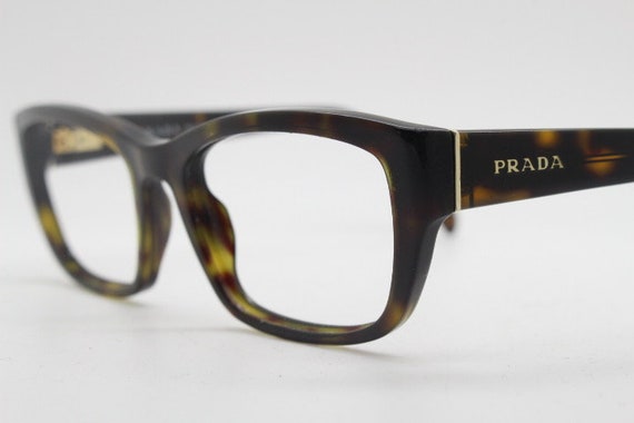 Prada 90s Vintage Glasses Model VPR180. Tortoise Low Profile Prada 90s Vintage Glasses Model VPR180. Tortoise Low Profile