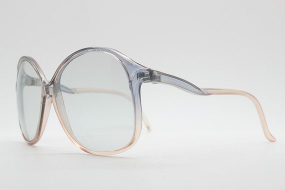 Samco Italian 70s Vintage Oversized Big Round Sunglasses  display picture 3