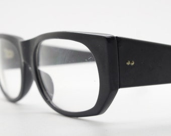 Occhiali da vista quadrati spessi vintage anni Montatura
