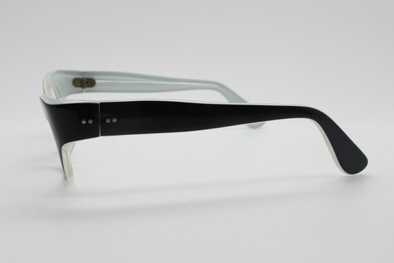 50s vintage curved cat eye sunglasses. Charismati… - image 6
