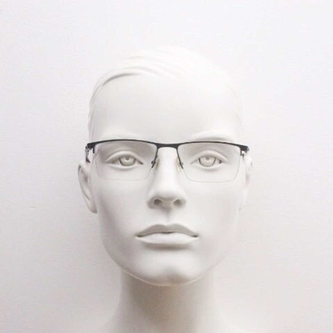 Prada Rectangular Glasses Model 3630 Made in Italy. Black Prada Rectangular Glasses Model 3630 Made in Italy. Black