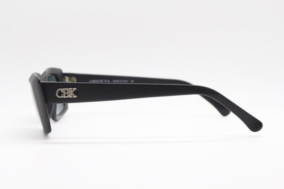 Caroline BK 90s vintage cat eye sunglasses. Razor… - image 7