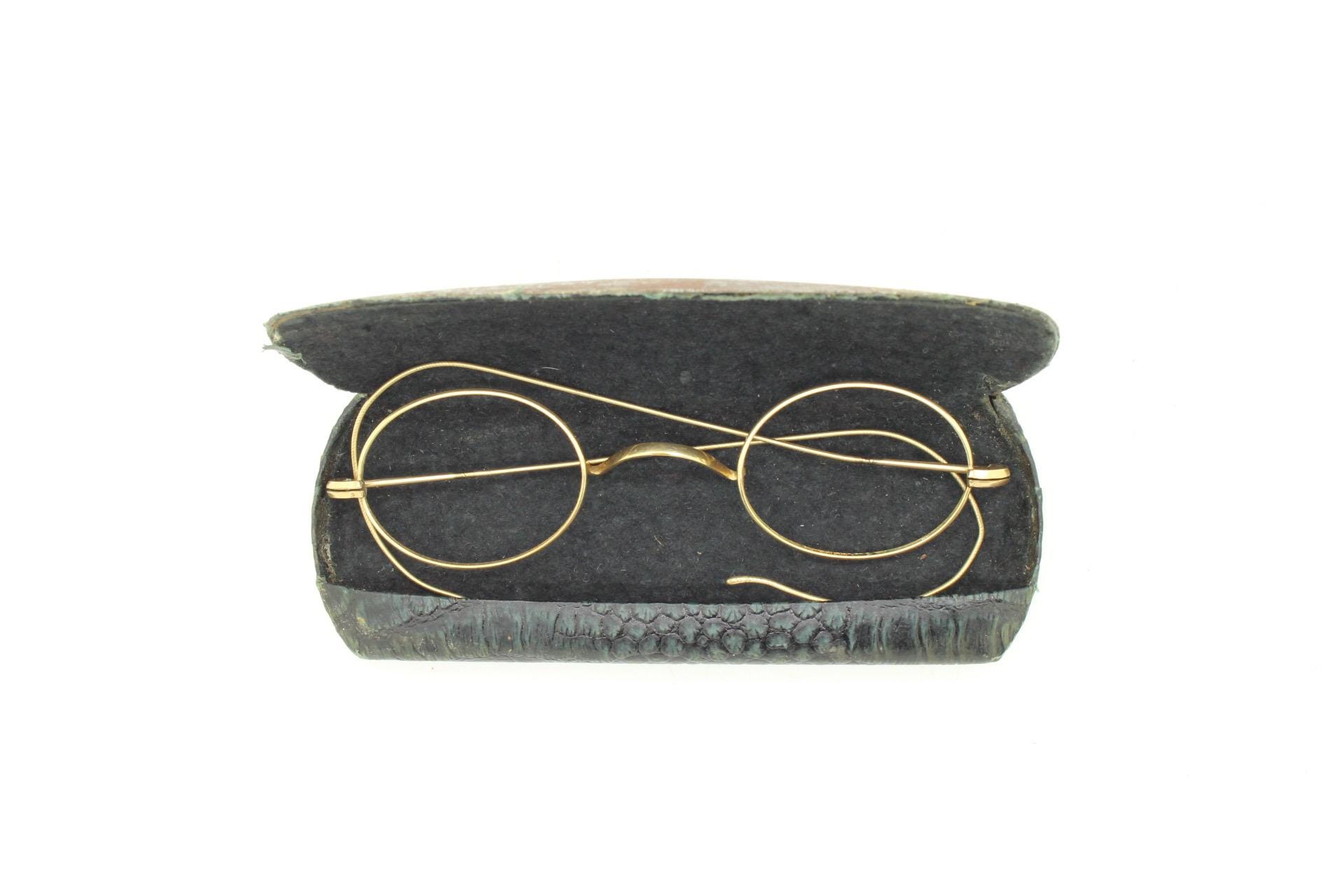 1800s Gold Eyeglasses - Etsy