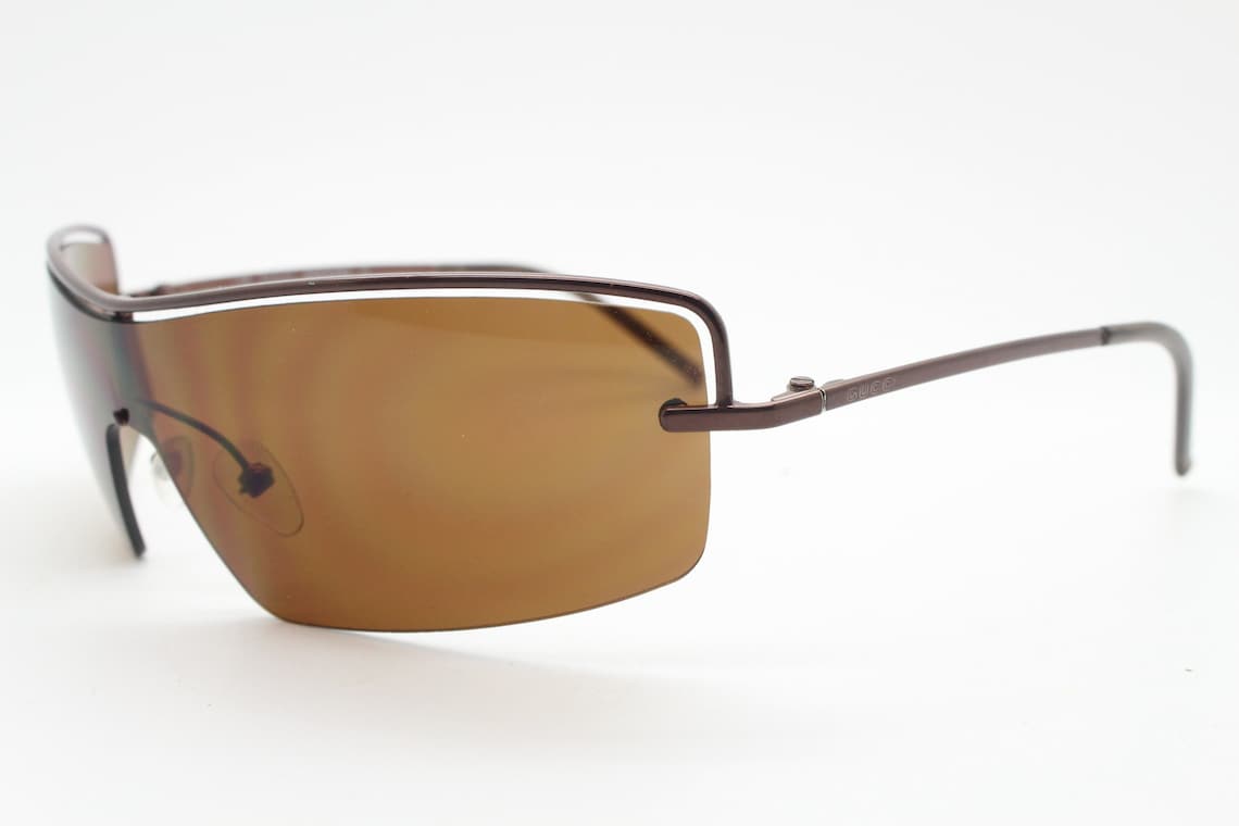 Gucci Y2K Vintage Visor Sunglasses Model 2683 Made in Italy. Etsy