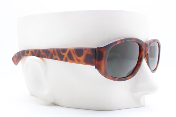 90s vintage cat eye sunglasses. Mottled tortoise … - image 8