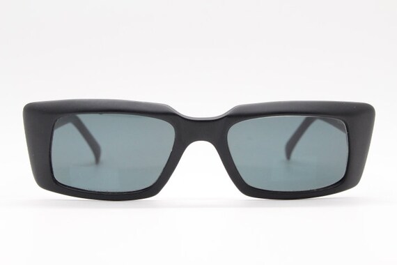 Caroline BK 90s vintage cat eye sunglasses. Razor… - image 5