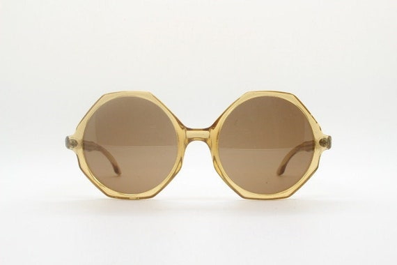 Buy 60s Vintage Oversized Octagon Sunglasses. Supercute  display picture 1
