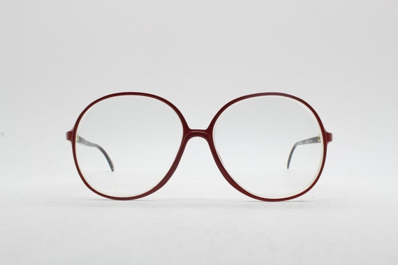 Metzler 80s oversized vintage glasses model 0609 … - image 3
