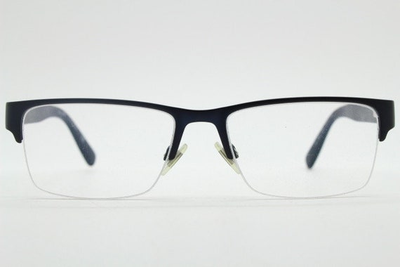 Ralph Lauren navy blue half frame glasses model 1… - image 5