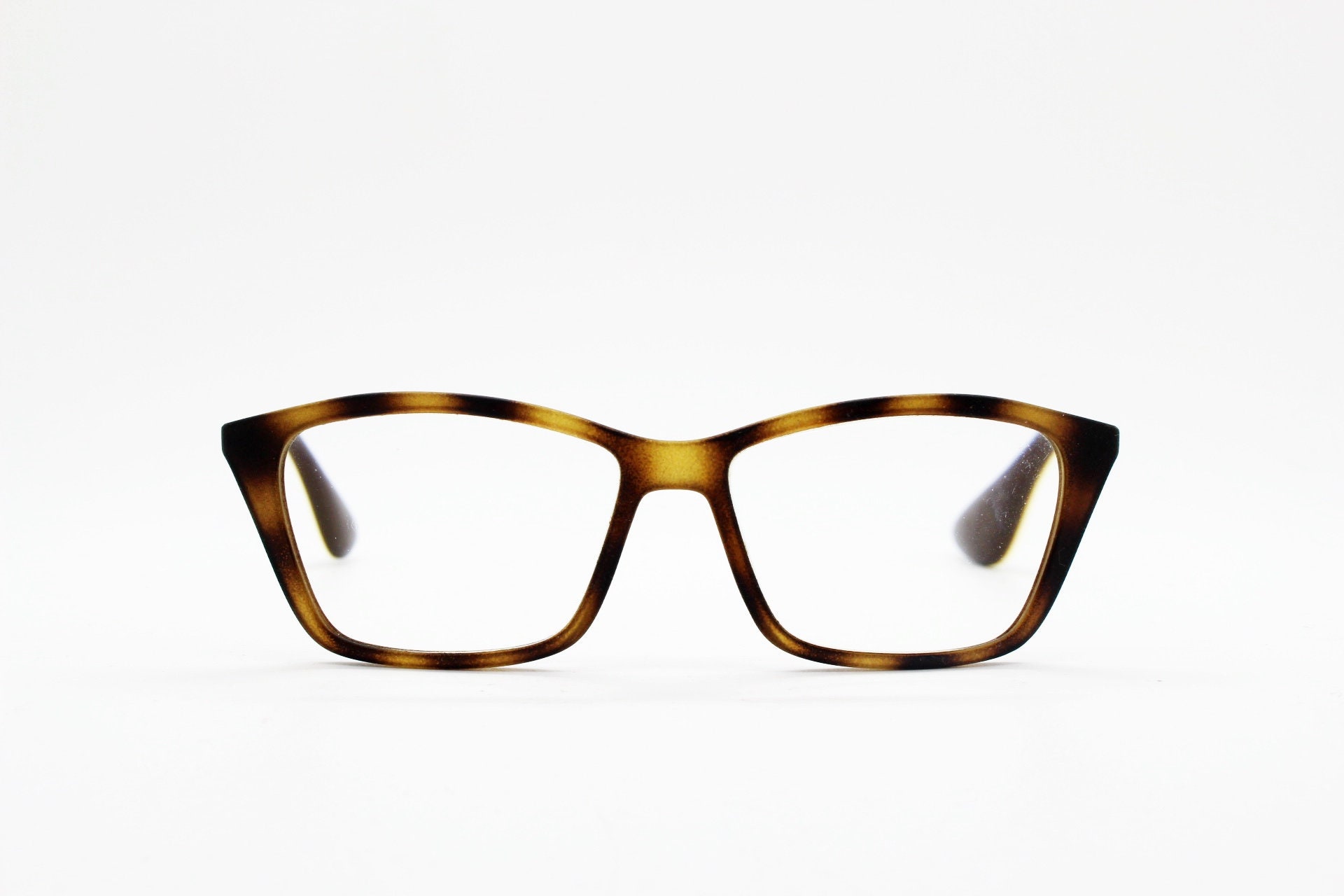 Ray-ban Sharp Cat Eye Glasses Model 7022. Tortoise Rubber - Etsy Australia