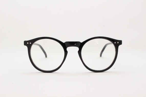 Round black clearance spectacles