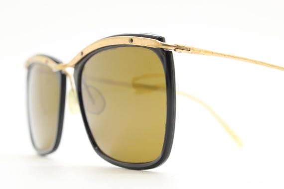 Vintage 50s rectangular sunglasses. Classical per… - image 5
