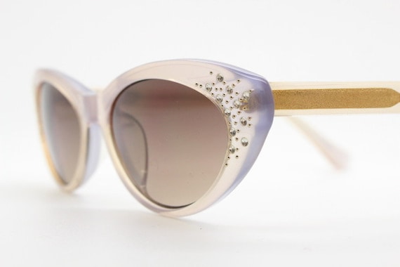Agent Provocateur Diamante Cat Eye Sunglasses Made in Japan  display picture 1
