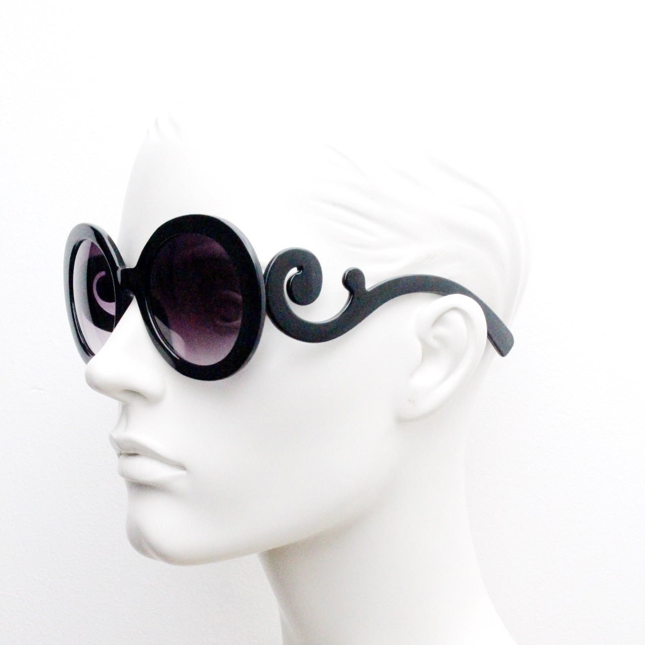 Prada swirl eyeglasses cheap