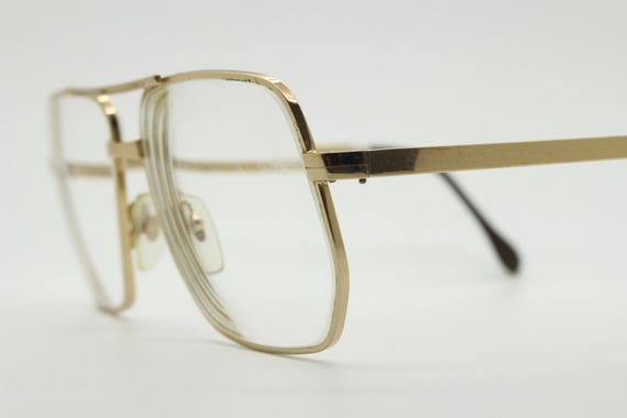Apollo Optik 70s vintage angular square aviator e… - image 5