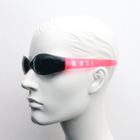 Gafas de sol envolventes vintage de los 90. Dise o de banda para