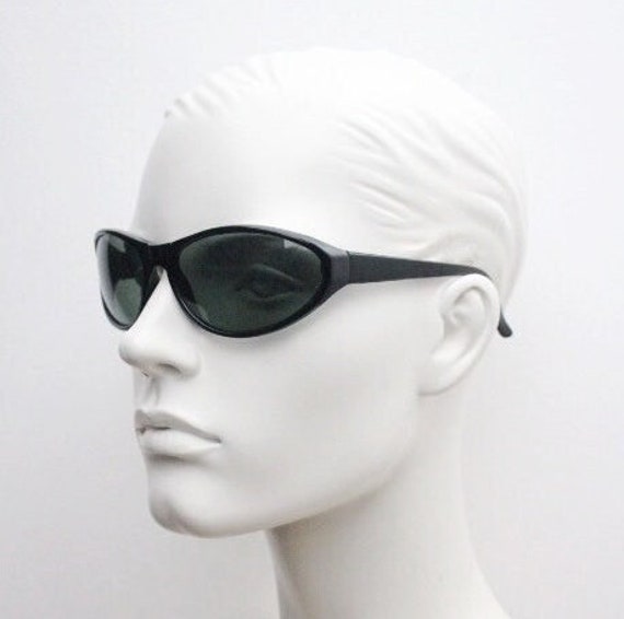 Farrows by Linda Farrow 80s Vintage Oval Bug Eye Sunglasses