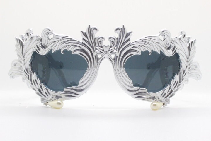 Linda Farrow Projects Jeremy Scott Collaboration Sunglasses