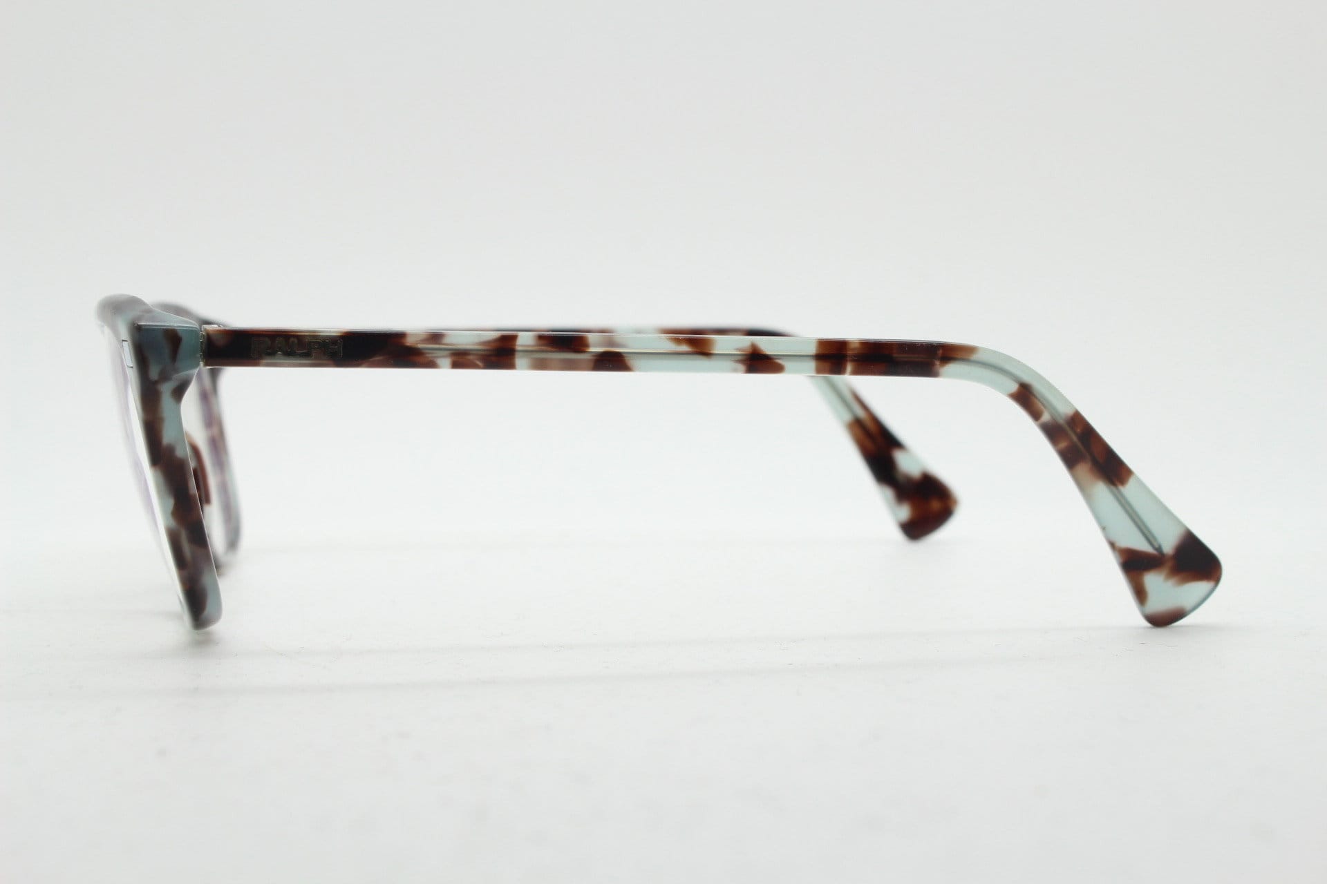 Ralph Lauren Women Eyeglasses Frame Eyewear Big Face Brown Tortoise/Blue Glasses RALPH by Ralph Lauren Glasses Model 7092. Womens Light Blue  main image 2
